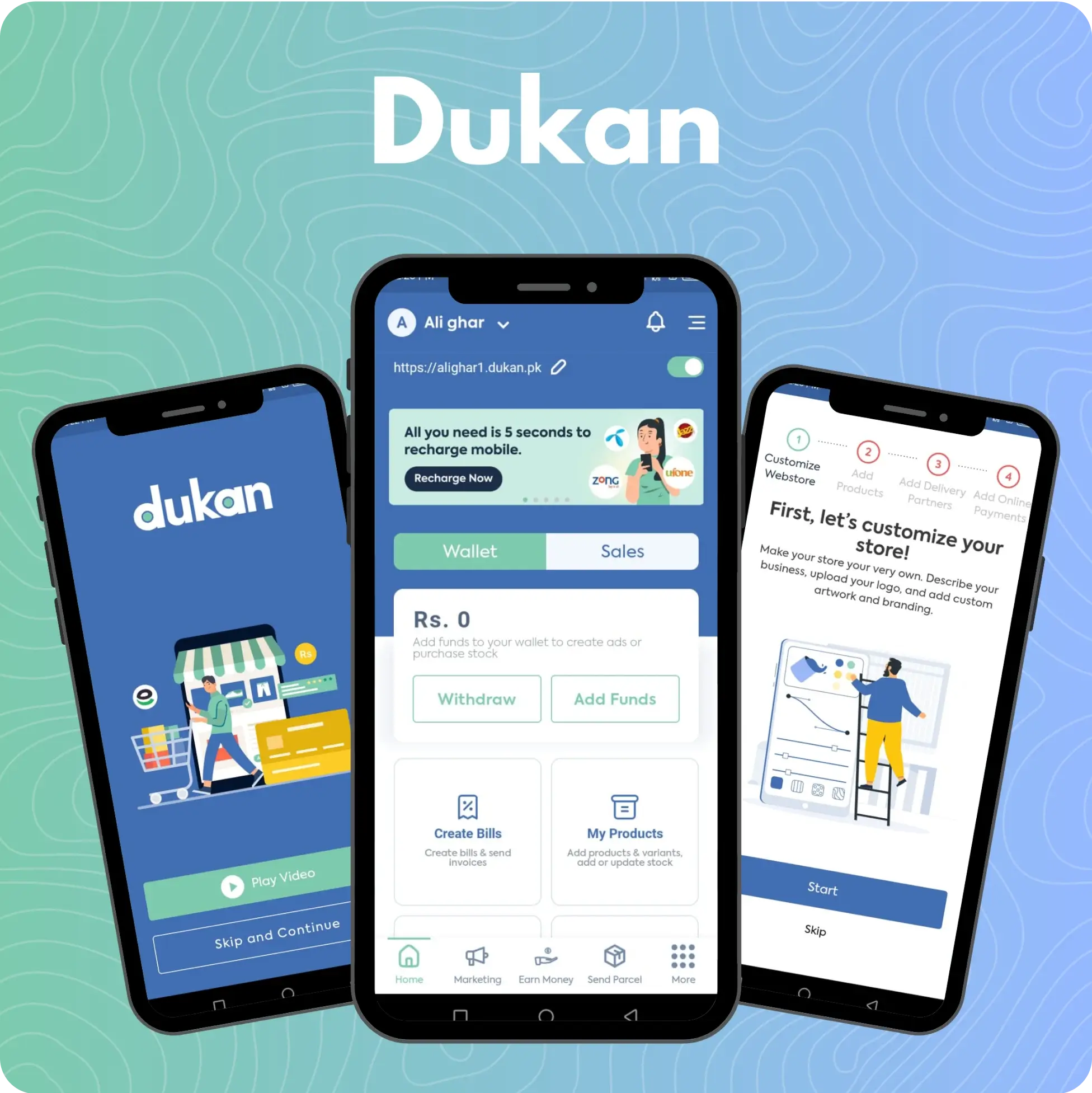 Dukan app screenshot